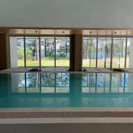 Daire My Marina Mit Pool Und Sauna Am Bad Saarow